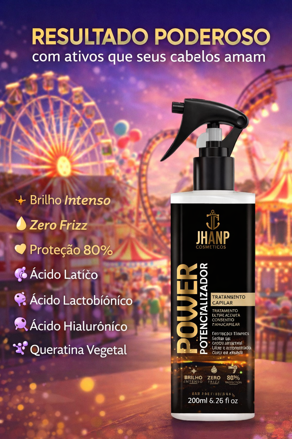 POWER POTENCIALIZADOR - 18 ATIVO 200ML