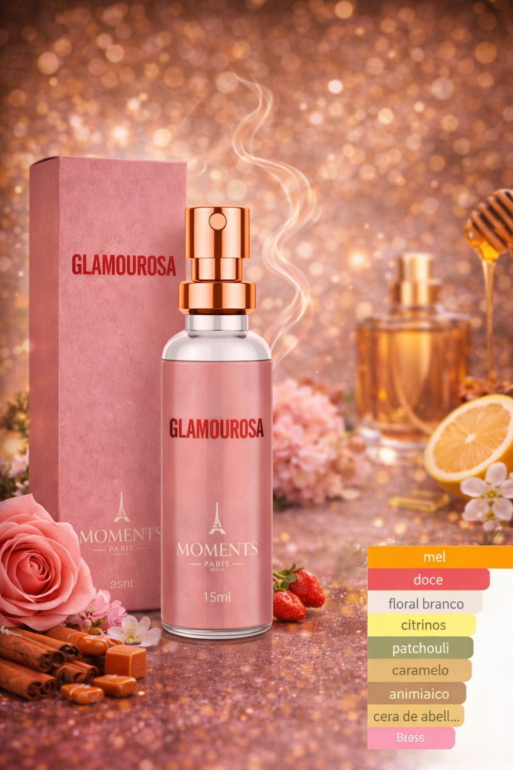 PERFUME FEMININO GLAMOUROSA 15ML