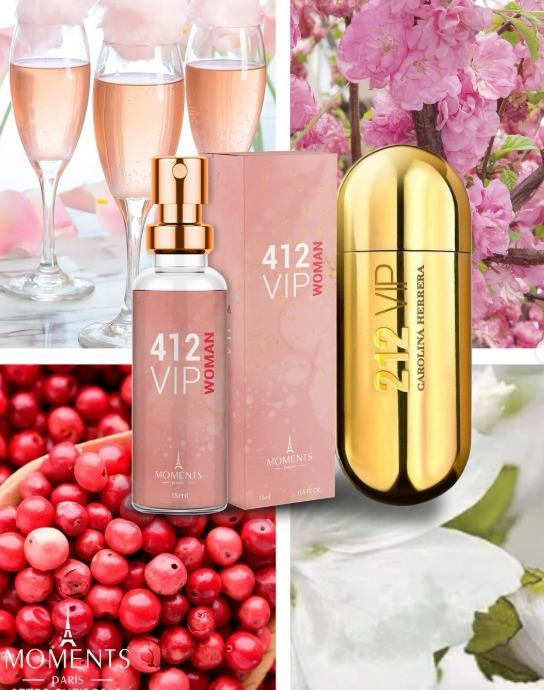 PERFUME FEMININO 412 VIP WOMAN- 15ML