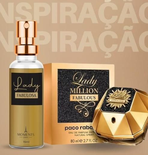 PERFUME FEMININO LADY FABULOSA 15ML